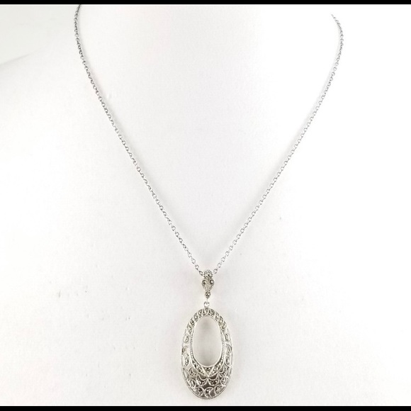 Suspicion for QVC marcasite necklace - Picture 1 of 7